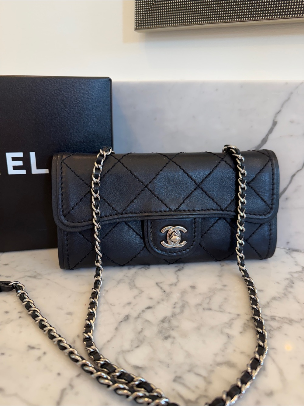 Chanel Black Quilted Flap Bag